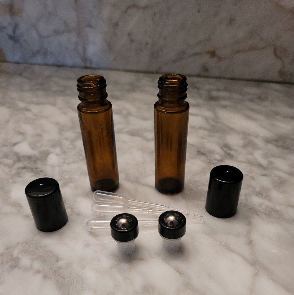 Roller bottles for oils